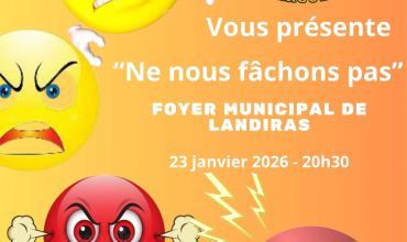 Mairie – Théâtre « Ne nous fâchons pas » Cie du Temps Libre
