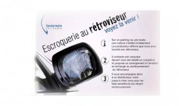 ARNAQUES AU RÉTROVISEUR