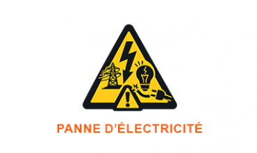 PANNE ÉLECTRICITÉ