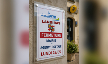 Fermeture Mairie  + Agence Postale lundi 25/05