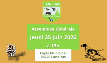 Société de Chasse – Assemblée Générale