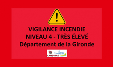 VIGILANCE ROUGE FEUX DE FORETS
