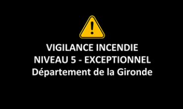 VIGILANCE NOIRE FEU DE FORET