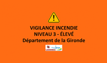 VIGILANCE INCENDIE NIVEAU 3 – élevé
