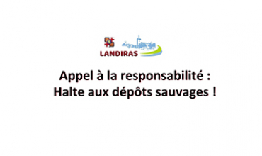 Appel à la responsabilité : Halte aux dépôts sauvages !