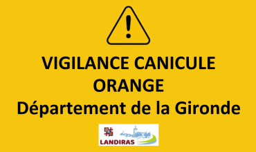 VIGILANCE ORANGE CANICULE