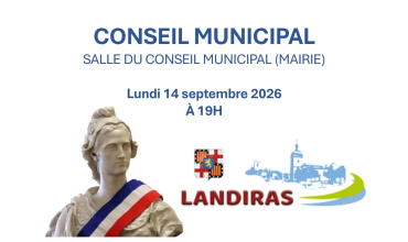 Conseil municipal du 14 septembre 2026